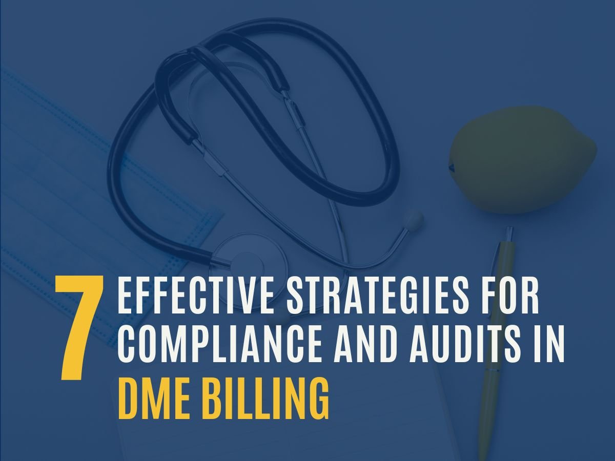 Strategies for DME Billing